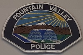 Fountain Valley Police Patch Patch