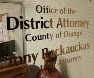 OC DA's Office Door